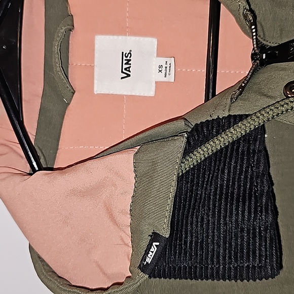 VANS Army Green Drill Chore Coat (XS) - Picture 3 of 10